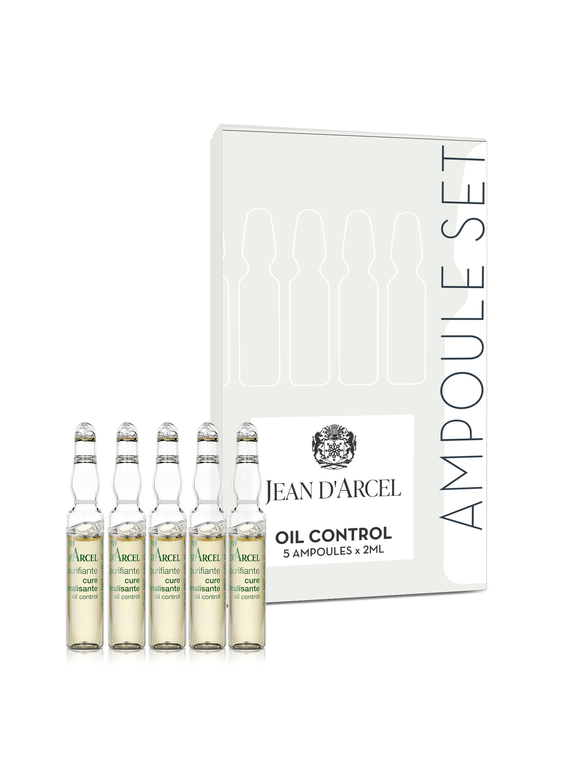 J42 – Tinh chất giúp giảm dầu thừa, giảm bóng nhờn và giảm mụn trên da JEAN D’ARCEL OIL CONTROL 3