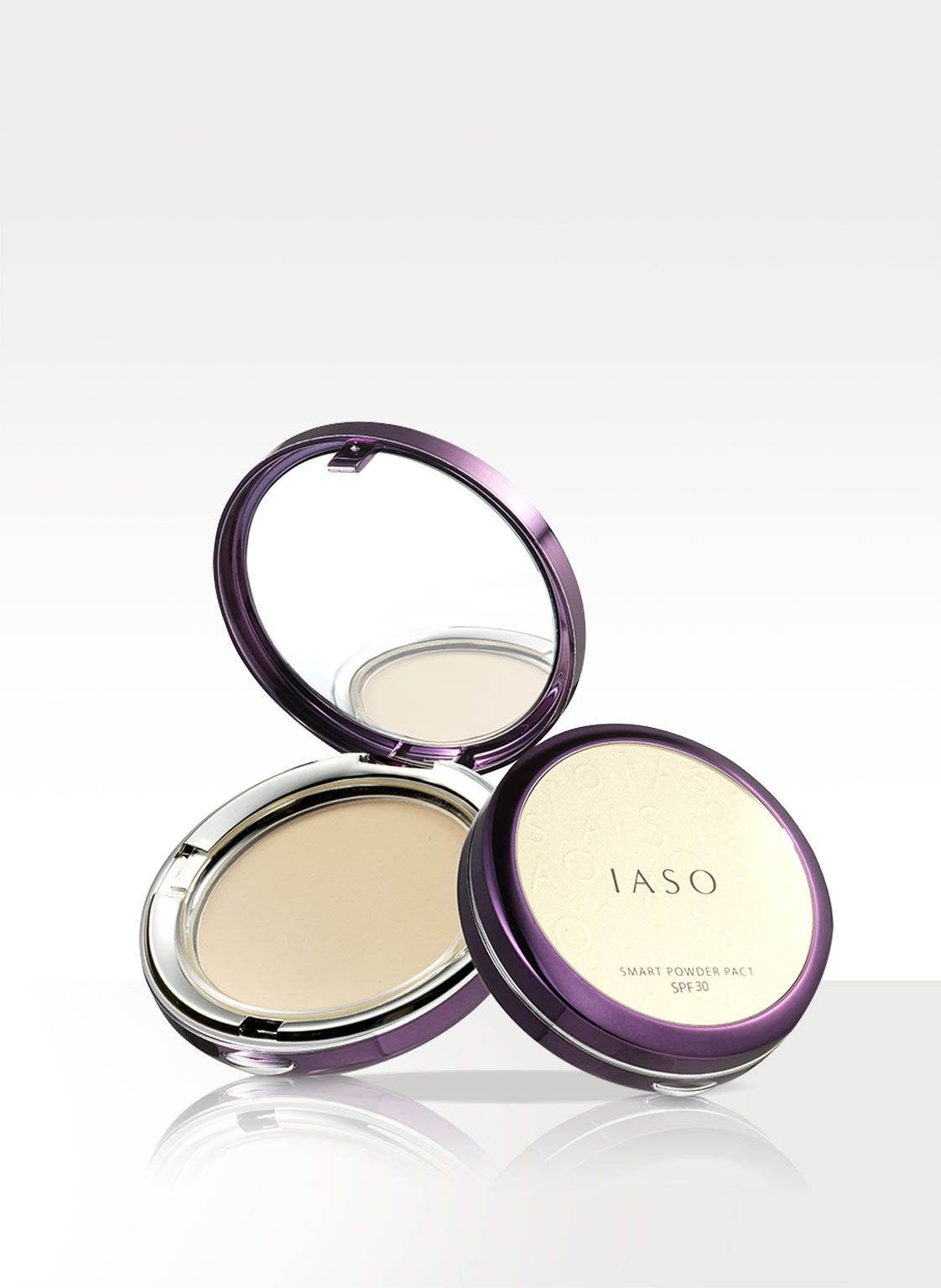 I70 – Phấn trang điểm  IASO SMART POWDER PACT SPF30/PA+++ – #23 Warm Beige
